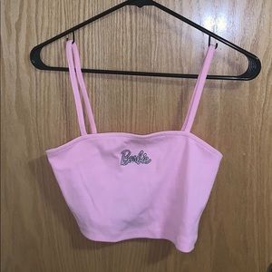Barbie tank crop top